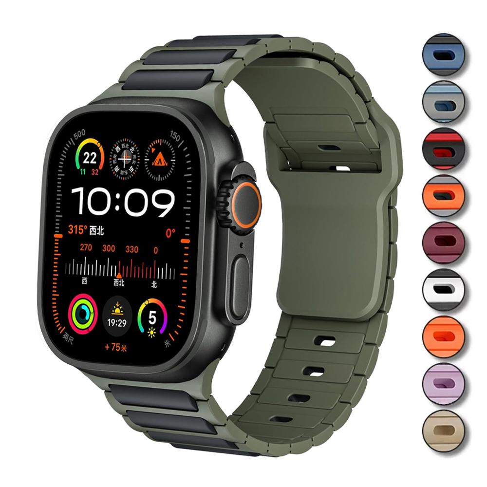 Sportovní řemínky Pro Apple Watch Ultra 2 Pásek 49mm 45mm 46mm 44mm 42mm 40 41mm náramek correa IWatch Series 10 SE 9 8 7 6 5 4