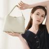 100% Echtes Rindsleder Eimer Tasche für Damen Luxus Designer Breiter Riemen Schulter Crossbody Handtasche