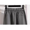 New Plus Size Women High Waist Elastic Loose Harem Pants Vintage Casual Basic Trousers Solid Long Pants