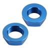 Front Rear Wheel Axle Nut Screw Aluminum 2PCS For YAMAHA YZ250F YZ450F YZ 250 450 250FX 450FX 2014-2021 Motorcycle Accessories