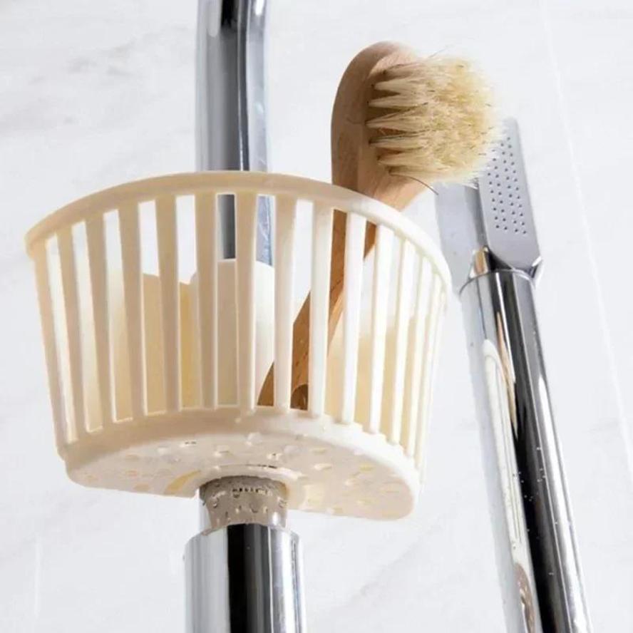 Kitchen Tools Drain Rack Sink Plastic Hanging Basket Shelf Spout Holder Sponge Faucet Novel Convenience Portable Accessories