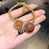 Korean Elegant Hair Rope Bracelet Scrunchie Women Elastic Hair Rubber Bands Accessories For Girls Tie Hair Ring Headdress Holder