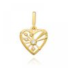 PAndora 762691c01 PAndora Me Heart   Ray Pendant And Dangle Charm