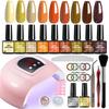 54W Smart USB LED Nail Lamp with Timer – No Finger Nail Blackening, Gel Polish Light Therapy