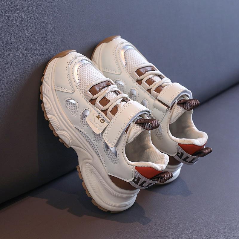 

Boys sneakers mesh breathable autumn new 2025 children s dad shoes girls middle and older children s fashion running shoes 26-31 6 pairs
