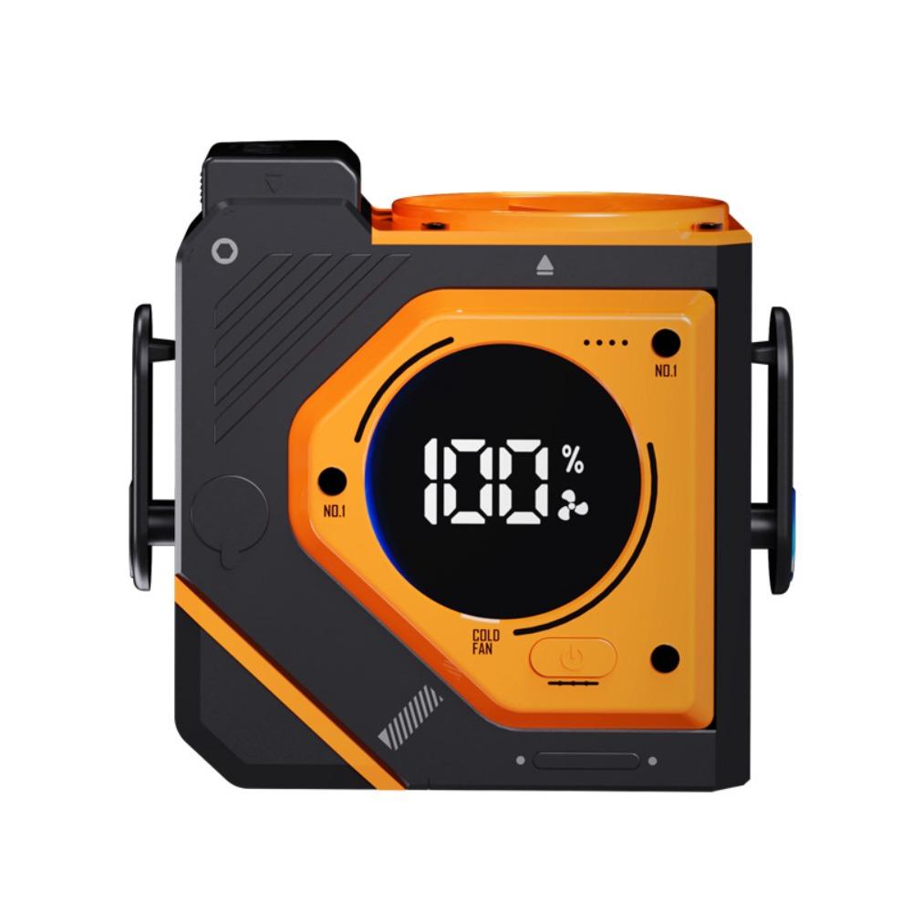 5000/9800mah Hanging Waist Fan Wearable Mini Electric Fan Portable Waist Clip Fan  Outdoor Work