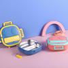 Kids' Stainless Steel Bento Lunch Box with Lid and Cutlery