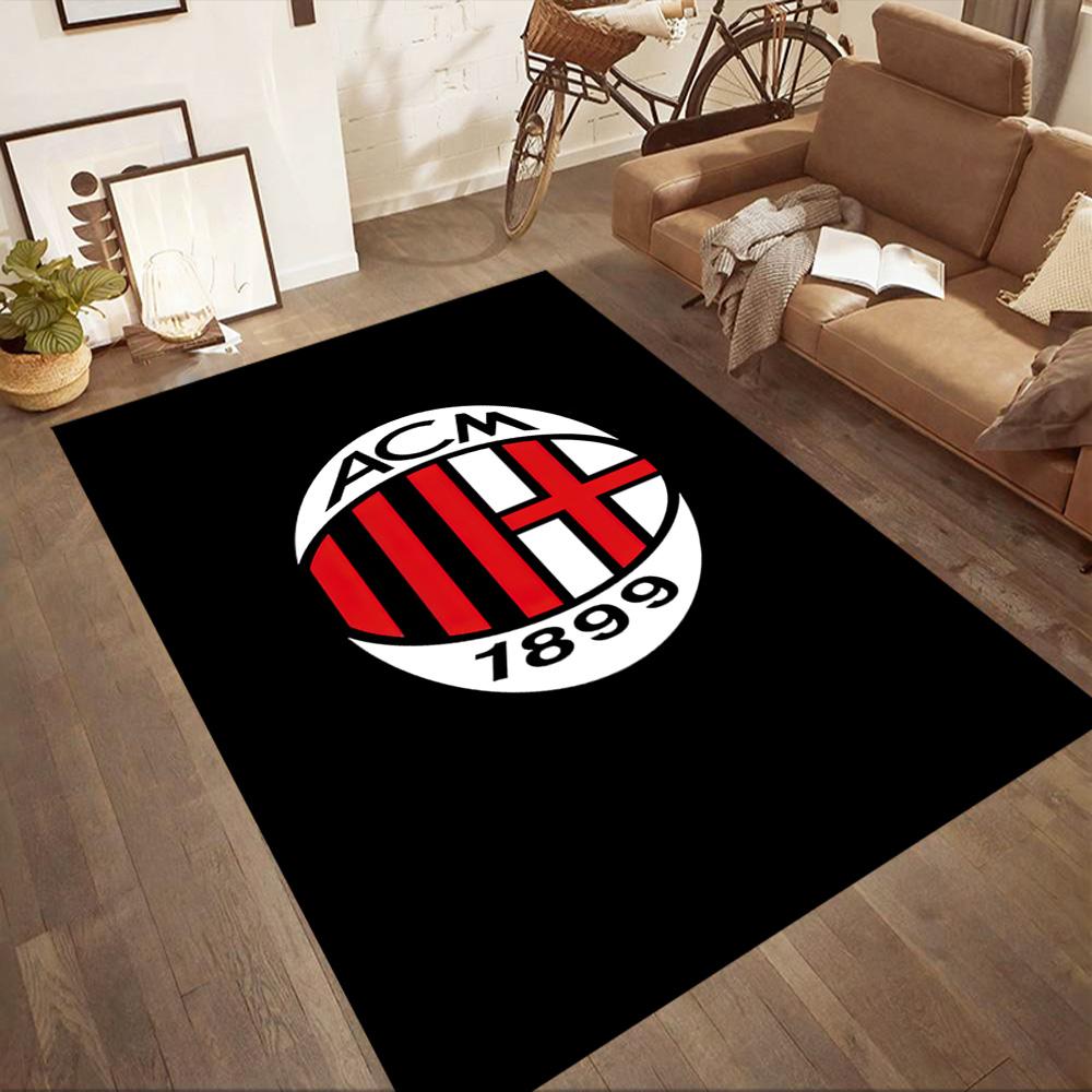 Ac Milan Carpet Design For Dormitory Bedrooms Decorate Room Foyer Antislip Carpet Office Home Decor Perfect Gift For Valentine'S Wedding Birthday