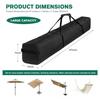 210D Oxford Umbrella Storage Bag for Outdoor Patio Beach Umbrellas with UV Resistant Coating and Side Handle Design