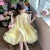 Girls' Summer Mesh Princess Dress