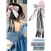 Children's Bow Ponytail False Braids Dopamine Sweet Tie Hair Hair Styling Girl Twist Braid Artificial Hair Bun