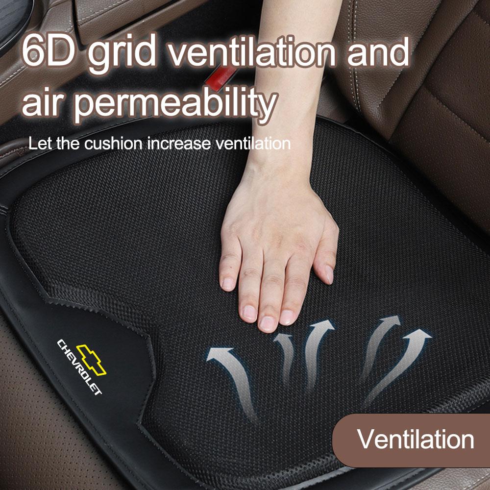 Auto Voorstoel Seizoenen Ademend Anti-slip Mat Leer Kussen Voor Chevrolet Cruze Sail Spark Captiva Malibu Equinox Trax Lova