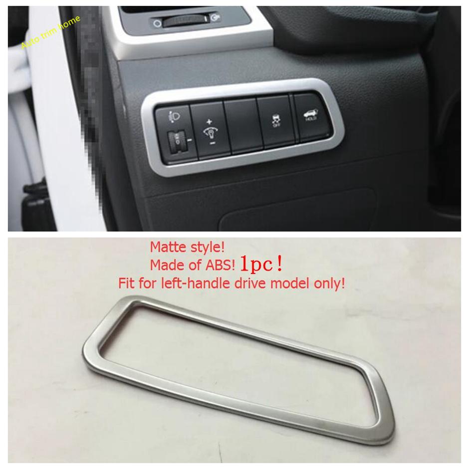 Steering Wheel Glove Storage Box Head Light Lamp Control Switch Button Cover Trim For Hyundai Tucson 2016 - Car Accessories