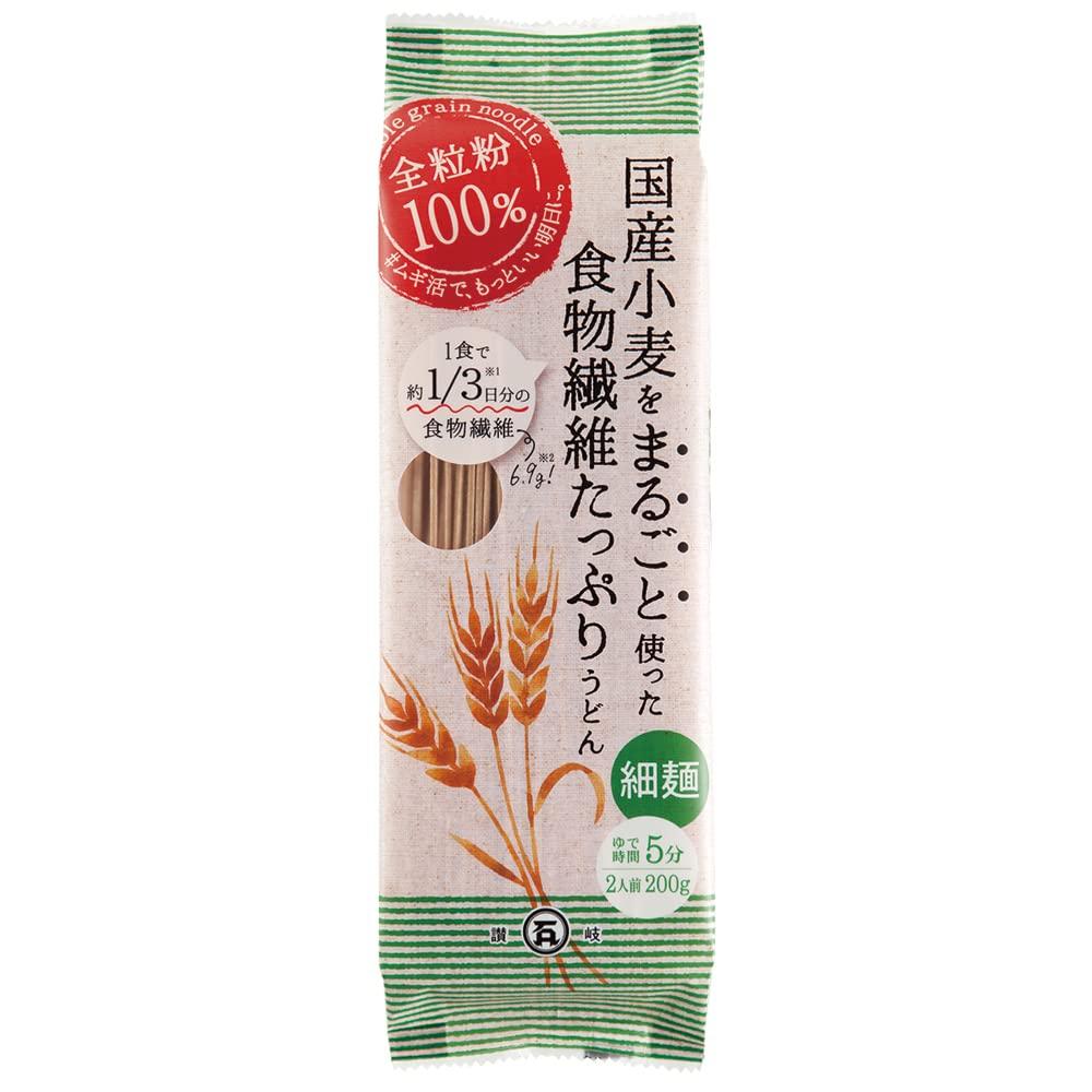 

Ishimaru Seimen Japanese Whole Wheat Thin Udon 200g x 6
