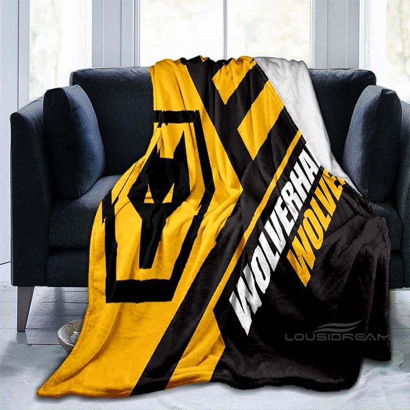 Customizable Wolf 3D Printed Sofa Blanket Living Room Bedroom Study Shawl Super Soft Warm Blanket Birthday Gift
