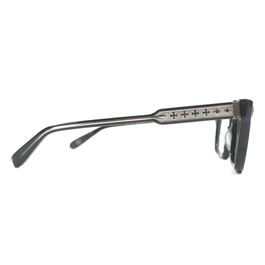 Tolle CHROME HEARTS Brille AMBIDEXTROUS CH Plus Wellington schwarz 925 Herren Gebraucht