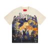 25FW European and American trendy brand G. D skull band summer new rock men's and women's loose short-sleeved T-shirt casual tee