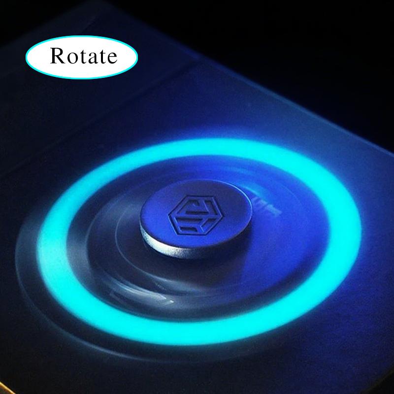 Premium Metal Fidget Toy - Alloy Edc Collector Spinner, Handcrafted Gyro For Stress Relief And Anxiety Management