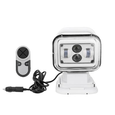 Waterproof 60W LED Light White Remote Control Searchlight Work Lamp for Car Yacht SUV
