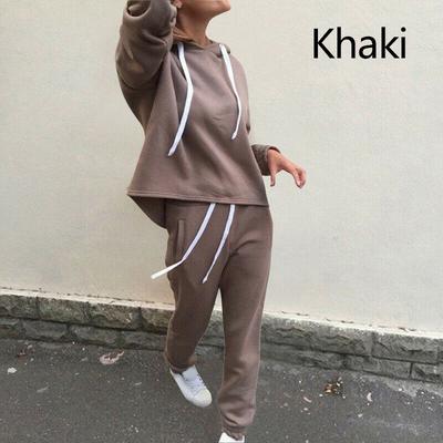 hoodie and track pants