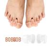 Two-Hole Silicone Orthotic Toe Separator for Big Toe Alignment