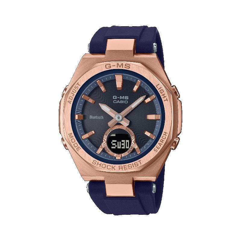 

Casio Men s Stainless Steel 100M Water Resistant Shock Resistant Quartz Watch MSG-B100G-2A