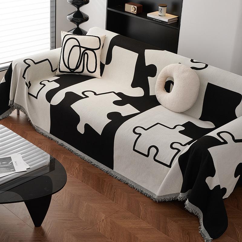 

Чехол для дивана, полотенце, высококачественный шенилл, устойчивый к царапинам, чехол для дивана, всеобъемлющий пылезащитный универсальный диван, подушка 180*130cm