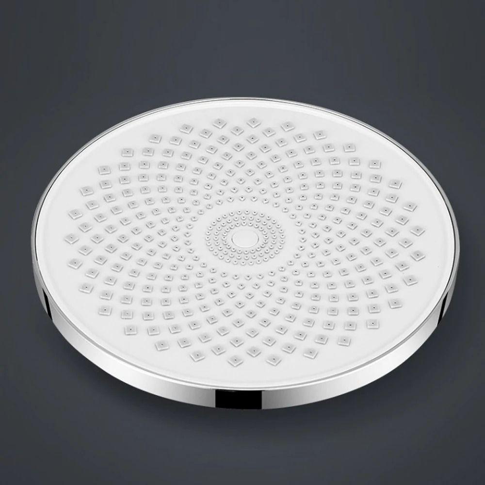 9-inch Large Pressurized Shower Head 360° Swivel Big Panel Rainfall High Pressure Shower Head Single Rain Fixed