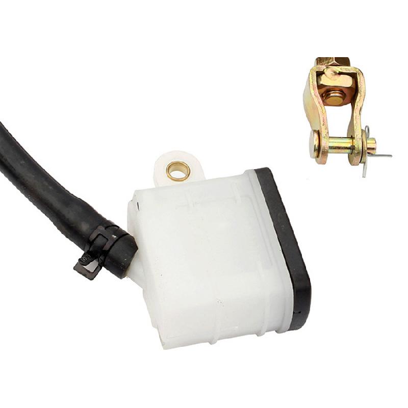 Rear Foot Brake Master Cylinder Large Capacity For 50-250cc ATV Quad Motorcycle