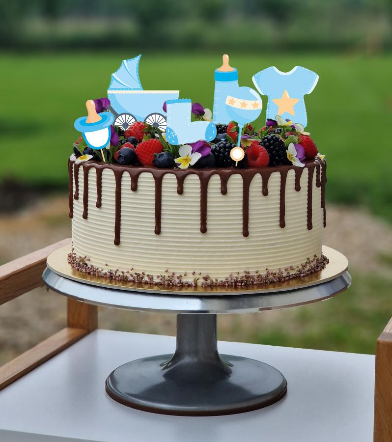 Toppery Pikery Baby Shower Chłopiec 6Szt.