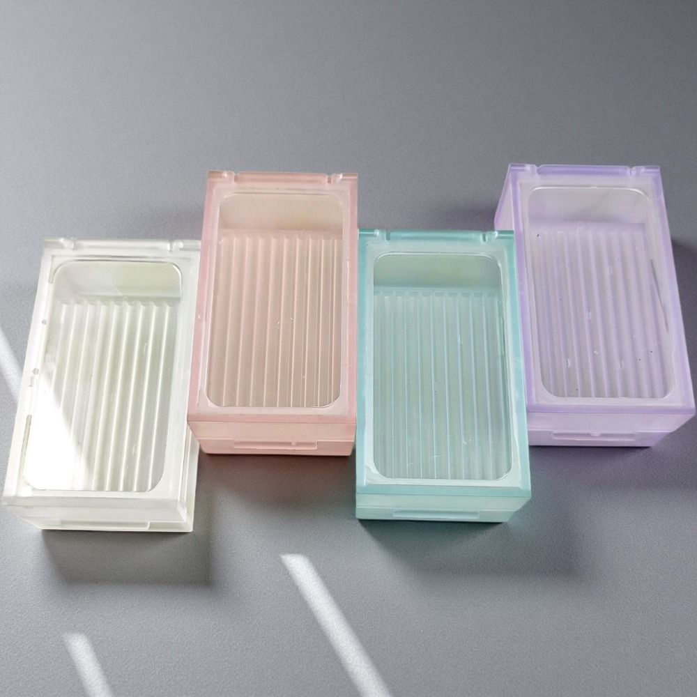 Double Layer Fuse Bead Sorting Storage Box Anti-Clog Perler Bead Channel Dispenser Box DIY