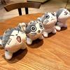 Crystal Soft 10cm Cat Plush Keychain Cute Kitten Stuffed Toy For Decoration