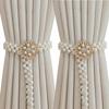 Butterfly Clips Imitation Pearl Curtain Ties Creative Hexagonal Curtain Tiebacks Home Decor