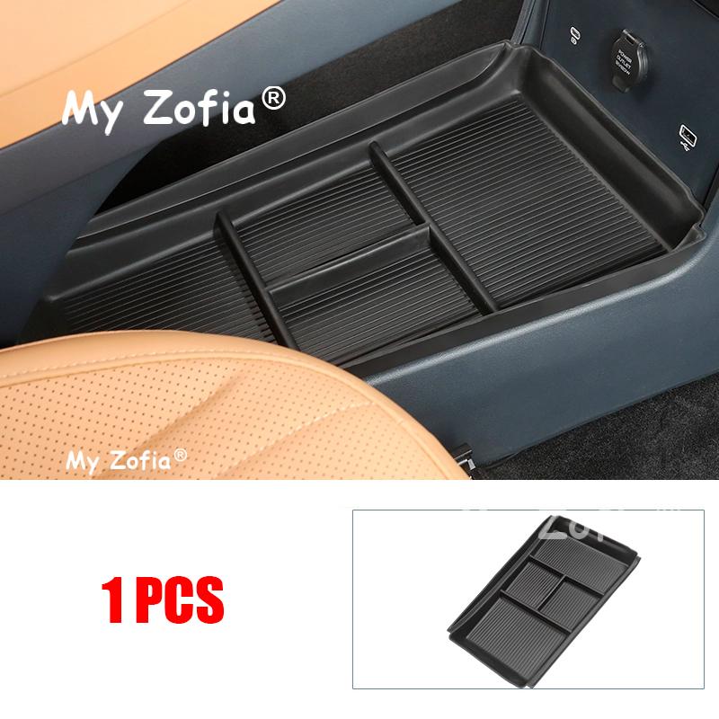 Car Armrest box Center Console Lower Layer Navigation Rear Storage Box For Starship 7 EM-i EX5 EM-i 2025 2026 Accessories