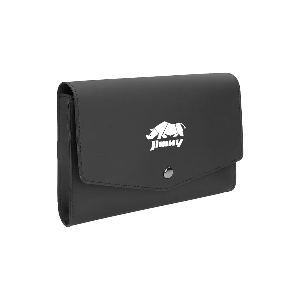 Jimny Compatible Car Tissue 4cm Car Tissue Fits All Sun Headrest Tissue Easy PU Magnetic Attachment Box, Boxless, Thick, Cover, Jimny, Nomad, Sierra,