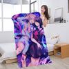 Game N-Needy Girl O-Overdose Microfiber Printed Beach Towel Mountain Climbing Yoga Beach Swimming Running Absorbent Soft Towel