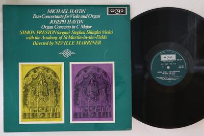 LP-Schallplatte SIMON PRESTON, STEPHEN SHINGLES, AC - Michael Haydn / Joseph Haydn Duo Co ZRG631 ARGO 1970 UK Klassik Gebraucht