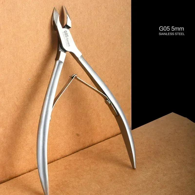 Edelstahl Nagelhautzangen, Professionelle Nagelhautscheren für Maniküren und Pediküren, Präziser Hangnail-Entferner, Entferner für abgestorbene Haut