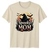 Spooky Mom Halloween Holidays Unisexs TShirt Unisexs Tee Graphic Unisex Top