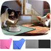 48*30*2cm Silicone Pet Mat Anti-spill Dog And Cat Feeding Mat