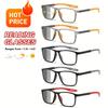 5PCS Pochromic Anti Radiation Sports Fashion Reading Eyeglasses Men Women Replaceable Lens