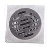 Thick Stainless Steel Square AntiOdor Bathroom Floor Drain Cover Waste Gate Shower Drainer