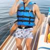 Life Vest with Retractable Seat Belts Reflective Films Life Waistcoat Buoyancy Over 100N Safety Flotation Garment