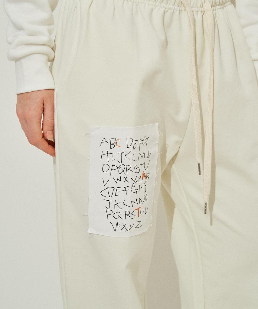 SARANAGI Se055-Swetpants (Cream)