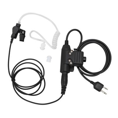 2 Way Radio Throat Mic Headset Earpiece Adjustable Water Resistant for Midland GXT250 GXT255 GXT300