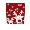 Removable Christmas Chair Cover Snowmen Cartoon Xmas Dinner Chair Seat Cover Santa Claus Stretch Seat Protector