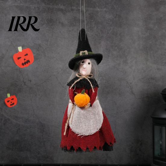 Halloween Themed Decorations Decoration, Realistic Ghost Festival Broom Cool Witch Ornament, Festive Atmosphere Tabletop Decoration Home Decor