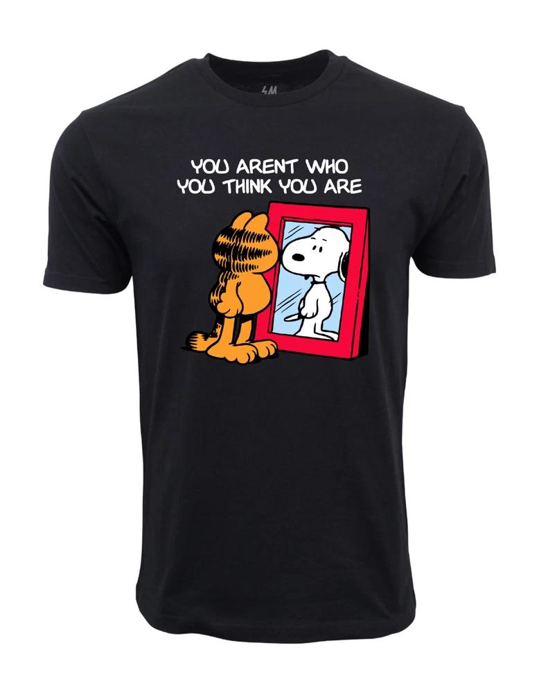 You Are Not Who You Think You Are Graphic T Shirt S