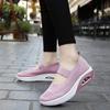 1 Summer new casual fly-woven mesh thick sole, light, comfortable and breathable large-size single shoes No. 2
