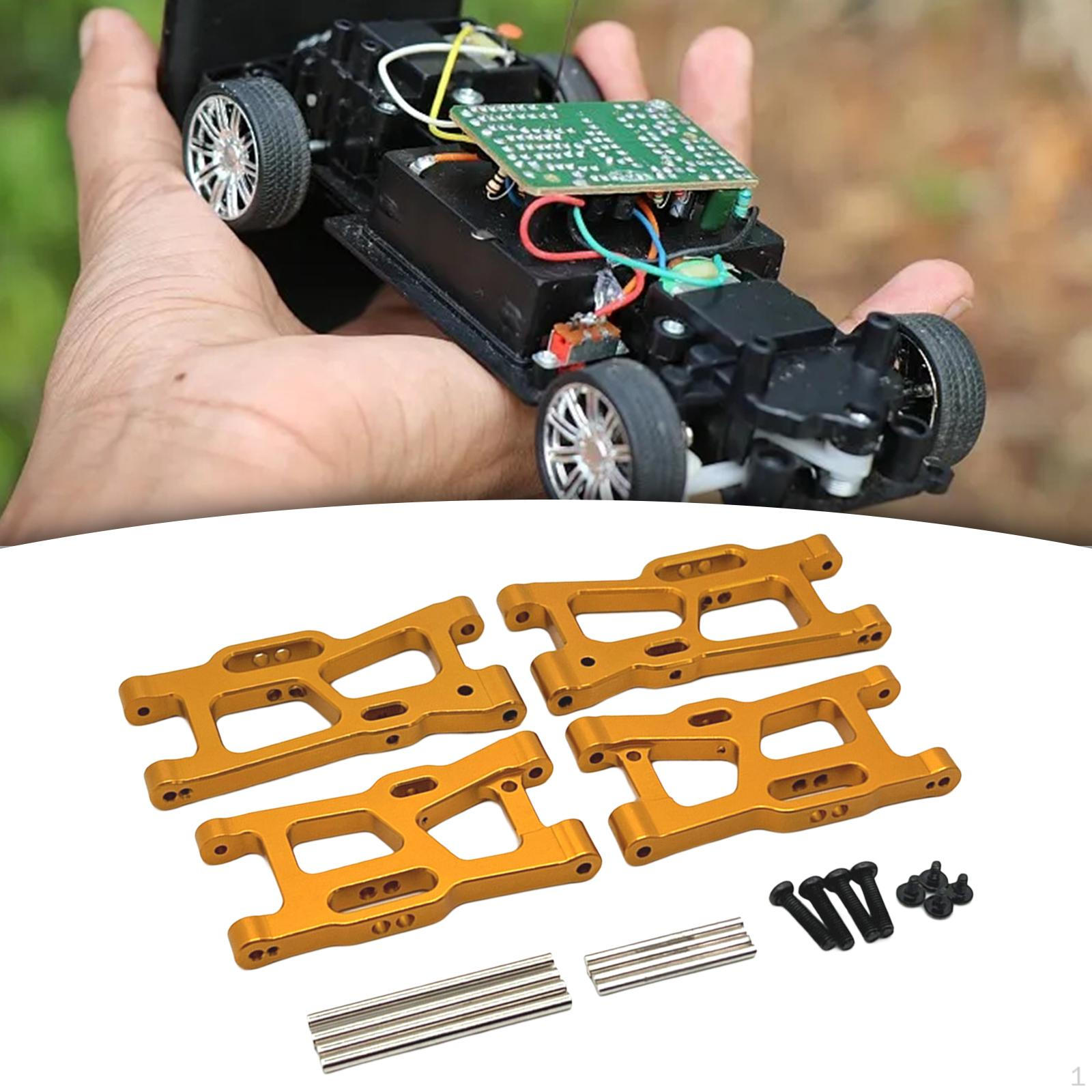 

RC підвіска з алюмінієвого сплаву DIY Accs металеві передні задні запчастини для 1:14 gold